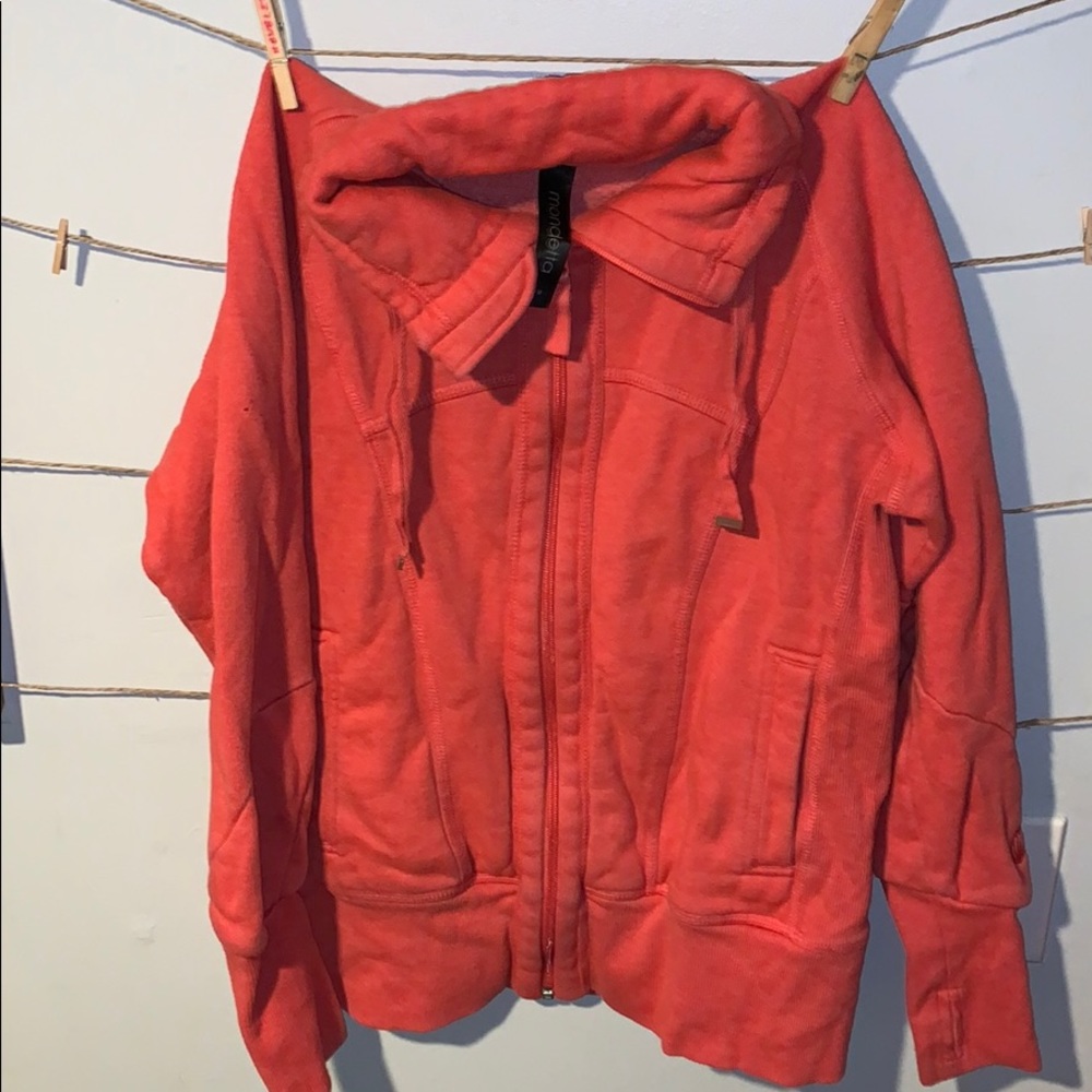 Woman’s Red Jacket